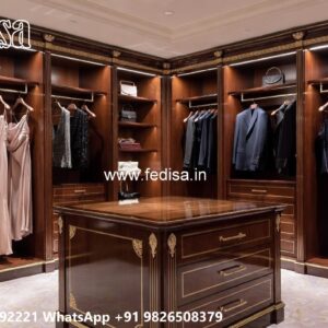 Elegant White Wardrobe Design Inspiration No-6332
