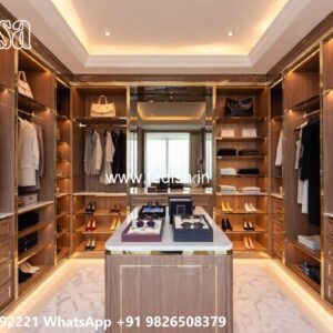 Custom Built Wardrobe Design for Stylish Interiors No-6333