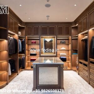 Modular Wardrobe Design with Modern Aesthetics No-6344