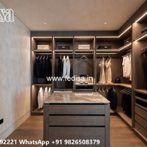Contemporary Wooden Wardrobe Design Concepts No. 6350