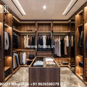 Modern Wardrobe Design with Sleek Finishes No-6353