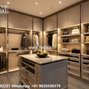 Elegant Sliding Wardrobe Design Inspiration No-6355