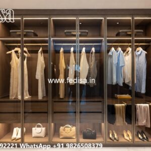 Stylish Wardrobe Design with Contemporary Look No-6364