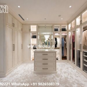 Modern Wardrobe Design with Elegant Lighting No-6376