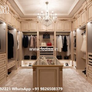 Elegant Wardrobe Design with Smart Features No-6379