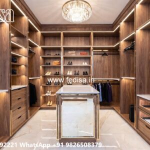 Elegant Wardrobe Design with Custom Layout No-6389
