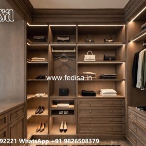 Elegant Bedroom Wardrobe Design Concepts No-6396