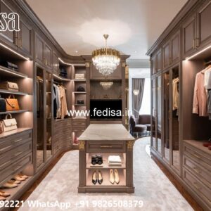 Minimal Wooden Wardrobe Design Inspiration No-6399