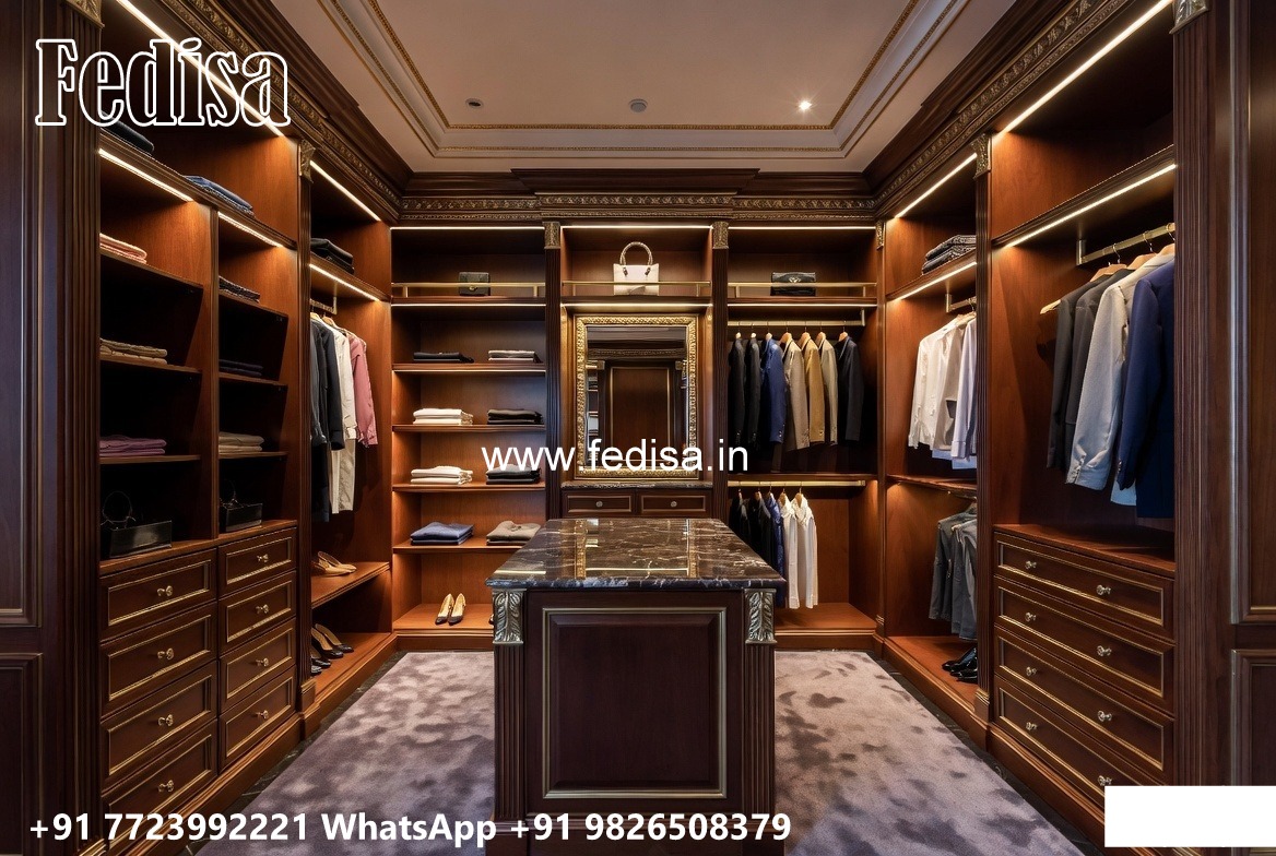 Smart Wardrobe Design with Space Optimization No-6400