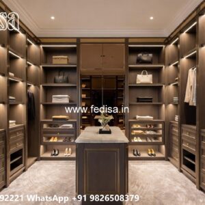 Stylish Wardrobe Design for Contemporary Spaces No-6406