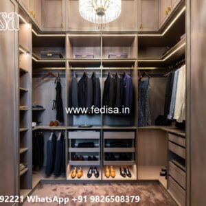 Wooden Wardrobe Design with Modern Appeal No-6407