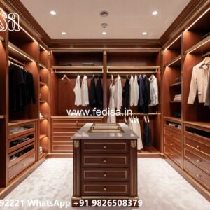Minimal Wardrobe Design with Elegant Storage No-6424