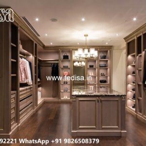 Luxury Wardrobe Design with Functional Features No-6427