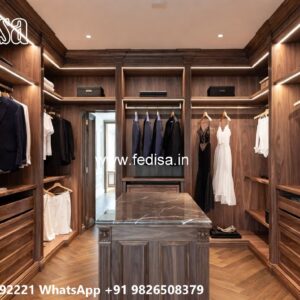 Premium Wardrobe Design with Glass Finish No-6430