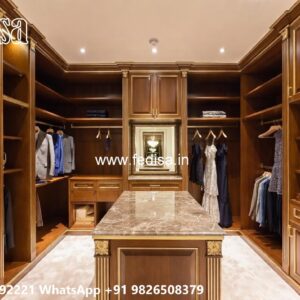 Wooden Wardrobe Design for Modern Bedrooms No-6438