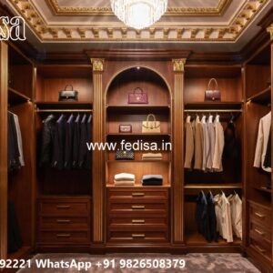 Luxury Wardrobe Design with Elegant Layout No-6441