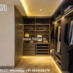 Space Saving Wardrobe Design with Luxury Appeal No-6452