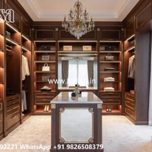 Contemporary Wardrobe Design with Stylish Details No-6460