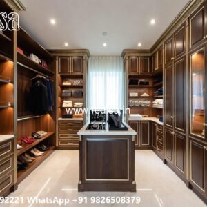 Stylish Wardrobe Design with Luxury Details No-6498