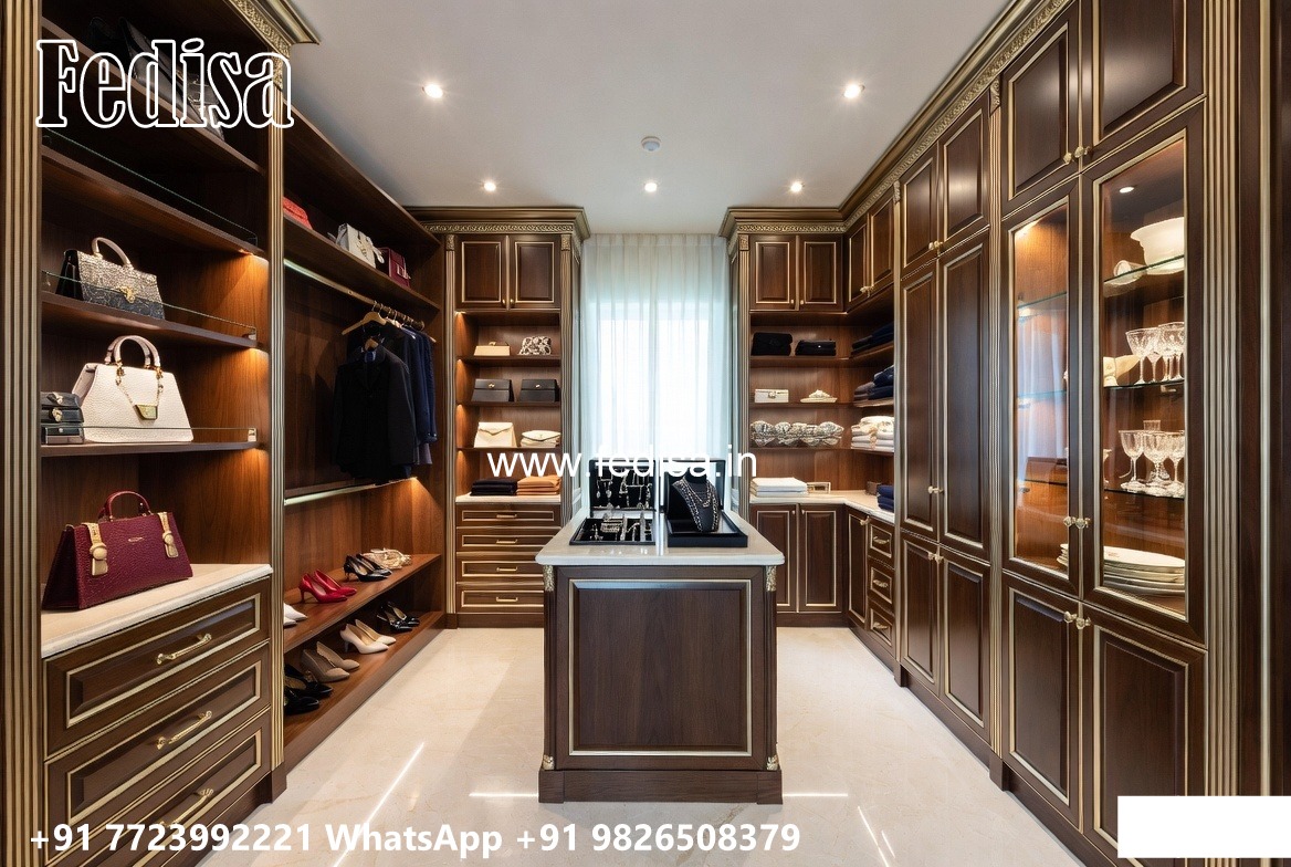 Stylish Wardrobe Design with Luxury Details No-6498