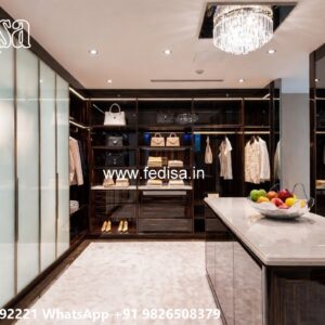 Elegant Wardrobe Design for Luxury Homes No-6505