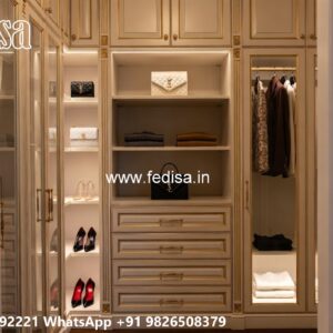 Wardrobe Design Ideas with Elegant Storage Solutions No-6509