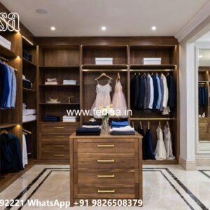 Luxury Wardrobe Design for Spacious Bedrooms No-6521