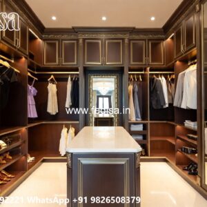 Premium Sliding Wardrobe Design with Mirrors No-6525