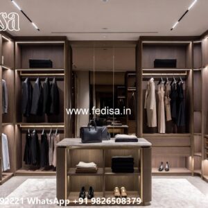 Modern Wardrobe Design with Space Saving Features No-6527