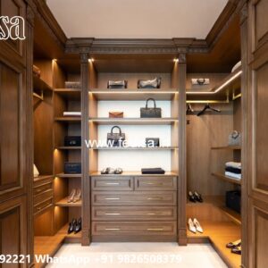 Beautiful Wooden Wardrobe Design Concepts No-6532