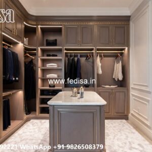 Elegant Wardrobe Design with Modern Features No-6539