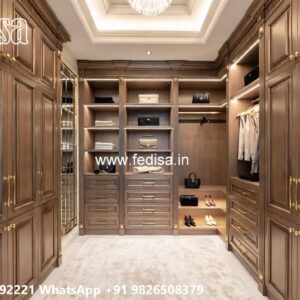Modern Wardrobe Design with Stylish Lighting No-6542