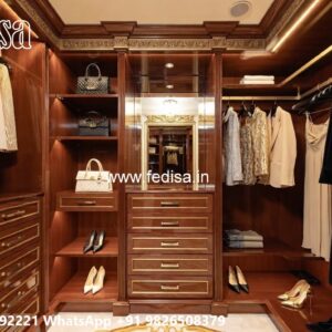 Stylish Wardrobe Design with Modern Simplicity No-6551