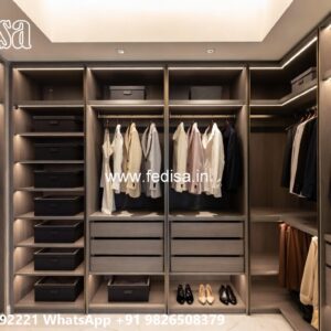 Luxury Wardrobe Design with Sleek Elegance No-6578