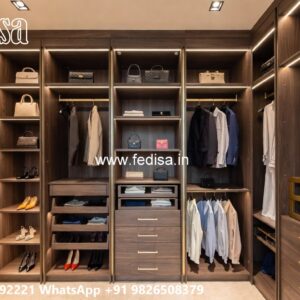 Contemporary Wardrobe Design with Smart Lighting No. 6581