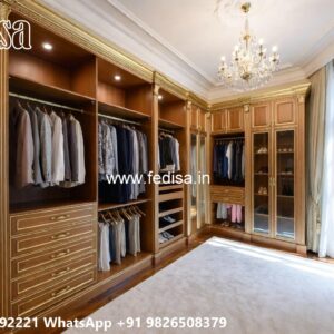 Stylish Wardrobe Design with Luxury Storage Features No-6592