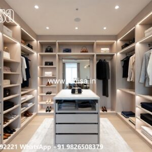 Luxury Wardrobe Storage No-6805