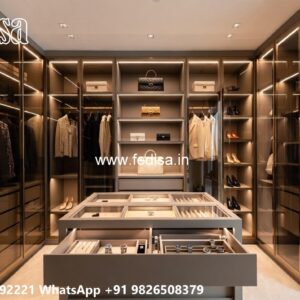 Elegant Wardrobe Design with Classic Style No-6908