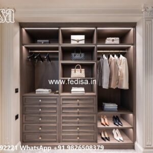 Classic Wardrobe Design with Elegant Detailing No-6914