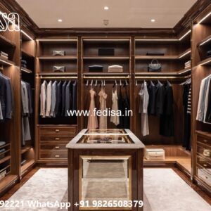 Classic Wardrobe Design for Luxury Villas No-6941