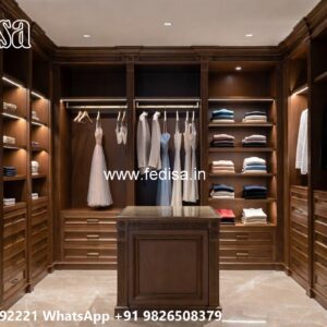 Classic Wardrobe Design with Elegant Storage No-6948