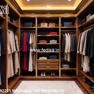 Luxury Classic Wardrobe with Mirror Panels No-6951
