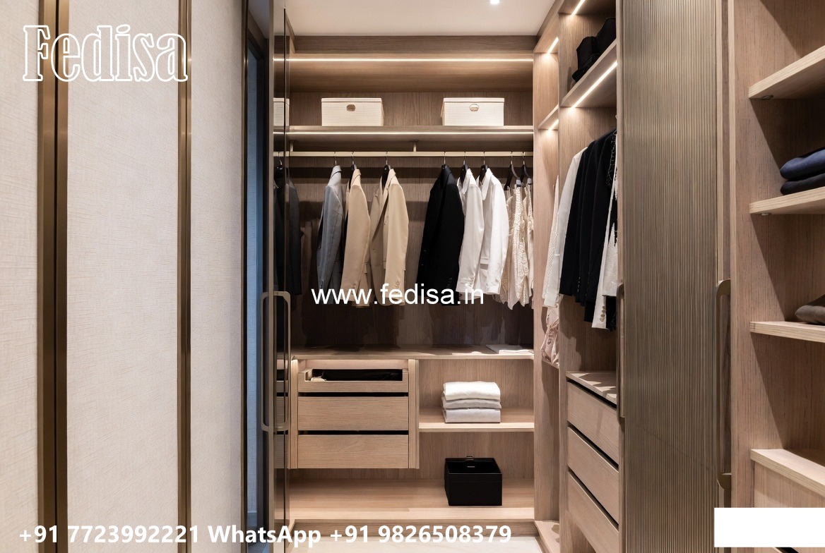Elegant Wooden Wardrobe for Luxury Homes No-6976