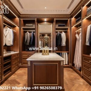 Traditional Wooden Wardrobe with Luxury Finish No-6982
