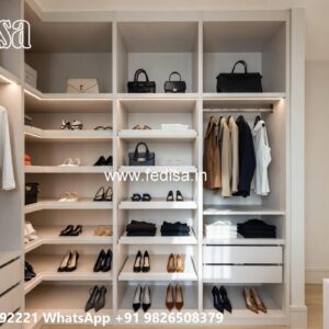 Classic Bedroom Wardrobe with Rich Texture No-6987