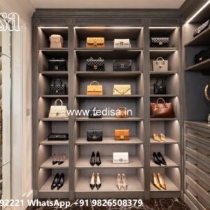 Classic Wardrobe Design with Luxury Storage No-6996