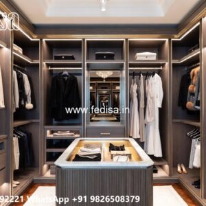 Luxury Bedroom Closet with Classic Appeal No-7005