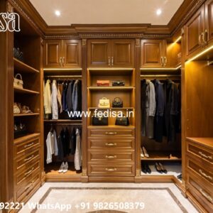 Traditional Wooden Closet Design Ideas No-7006