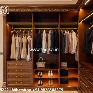Traditional Wardrobe Design with Timeless Charm No-7012