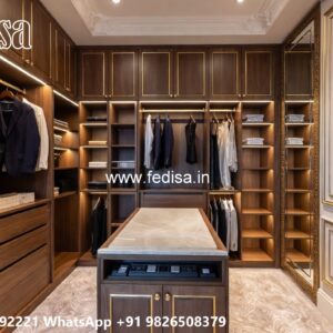 Luxury Closet Design with Classic Features No-7013